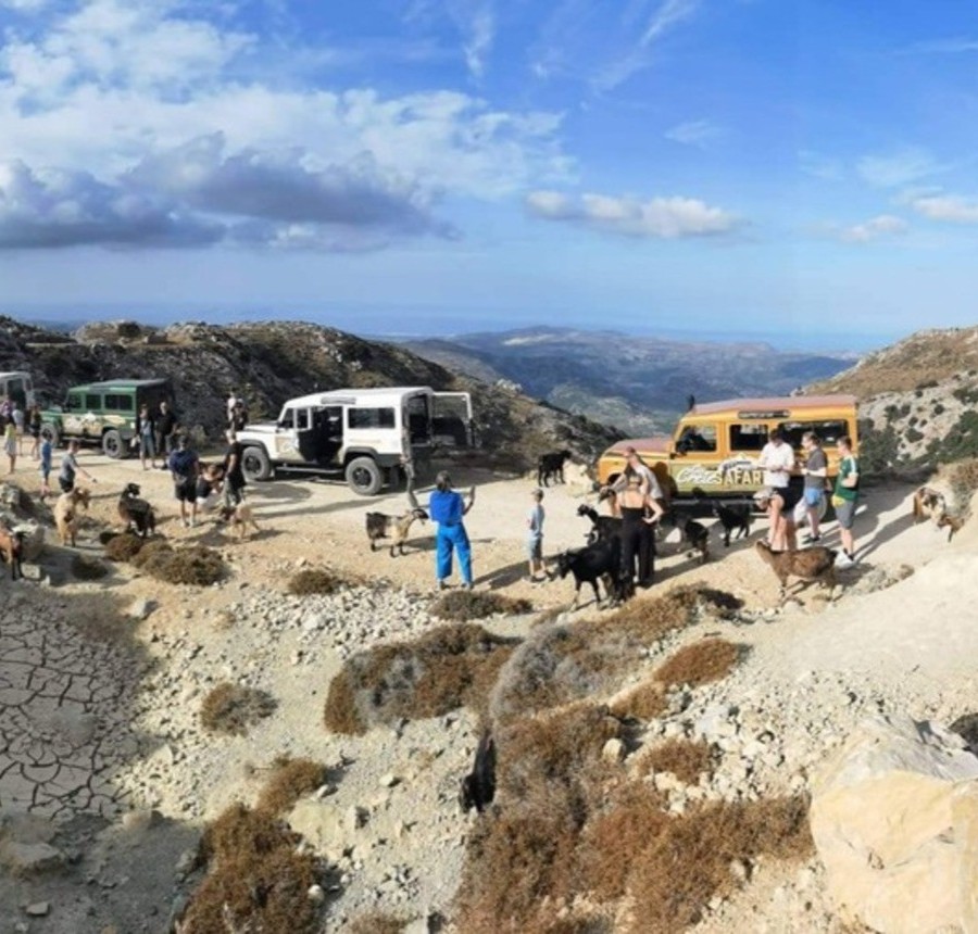 Route du plateau de Lasithi