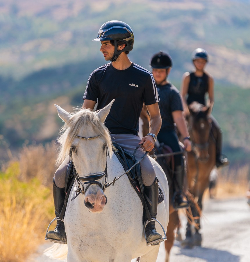 Horse Riding in the Cretan Countryside